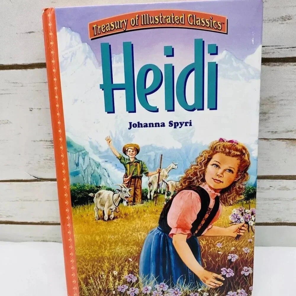Heidi by Johanna Spyri (Hardcover) Treasury of Illustrated Classics